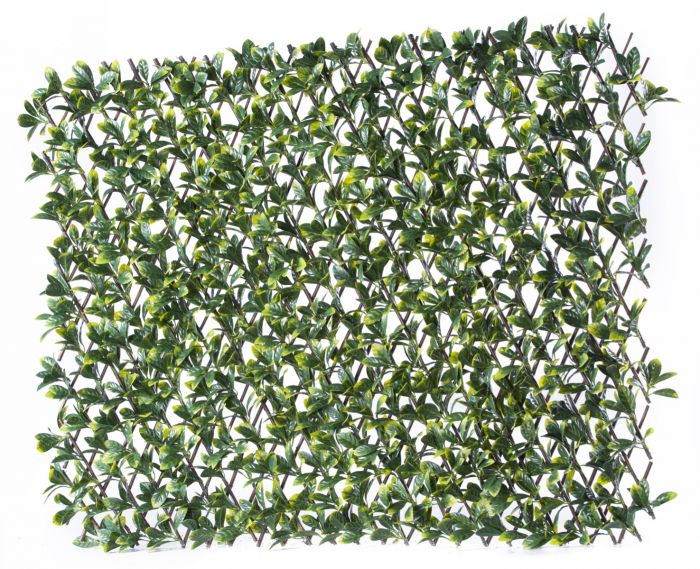 extreme Instant Artificial Screening Fencing Realistic 2M x 1M - Laurel Leaves - Can Be Extended!