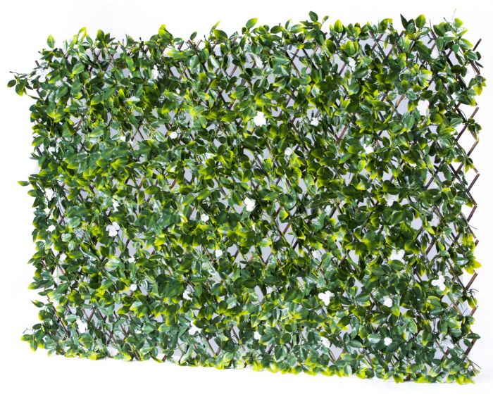 extreme Instant Artificial Screening Fencing Realistic 2M x 1M - Summer Flowers - Can Be Extended!